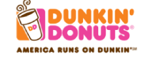 Dunkin' Donuts logo with tagline